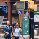 Olivia Wilde – Seen with a friend around the West Village in New York