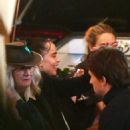 Shailene Woodley – With Zoe Kravitz – Seen out to dinner at Buvette – New York City - 454 x 643