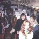 Nick Mason,Juliette Gale,Roger Waters,Judy Trim,Ginger and David Gilmour