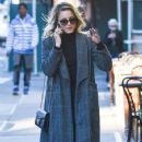 Dianna Agron: out for a walk in New York City