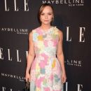 Christina Ricci: attending the Elle Fashion | Next - Spring 2013 Mercedes-Benz Fashion Week at the David Koch Theatre at Lincoln Center in New York