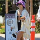 Vanessa Hudgens – With GG Magree steps out in Sherman Oaks