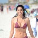 Andrea Calle in Bikini in Miami - 454 x 680