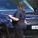 Lauren Goodger – With her new Range Rover sport in Surrey - 454 x 681