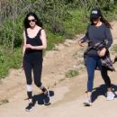 Krysten Ritter – On a hike with Angelique Cabral in Los Angeles