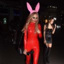 Nicola Hughes – Leaving the HallowZeem party at M Restaurant in London - 454 x 680