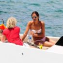 Ana Ivanovic in Bikini on a yacht in Mallorca adds - 454 x 328