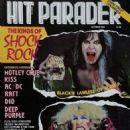 Blackie Lawless - Hit Parader Magazine Cover [United States] (October 1985)