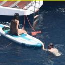 Andrew Garfield Showers Off on Yacht in Italy After Getting in a Swim - 454 x 313