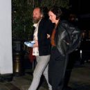 Maggie Gyllenhaal – With Peter Sarsgaard seen after dinner at E Baldi in Beverly Hills - 454 x 636