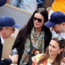 Demi Moore at French Open 2022 at Roland Garros in Paris 06/05/2022 - 454 x 272