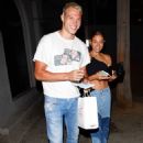 Innana Sarkis – Seen with boyfriend Matthew Noszka at Craig’s in West Hollywood - 454 x 727