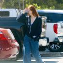 Riley Keough – In wide-leg jeans while running errands in Calabasas - 454 x 588