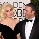 Lady Gaga and Taylor Kinney At 73rd Golden Globe Awards (2016)