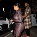 Jordyn Woods – With boyfriend Karl Anthony Towns at Craig’s in West Hollywood - 454 x 681