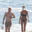 Sophie Habboo – In a bikini on the beach in Marbella - 454 x 634