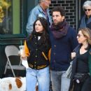 Eiza Gonzalez – With boyfriend Paul Rabil seen on a stroll in SoHo in New York City - 454 x 701