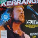 James Hetfield - Kerrang Magazine Cover [United Kingdom] (1 August 1992)
