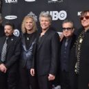 Bon Jovi attend the 33rd Annual Rock & Roll Hall of Fame Induction Ceremony at Public Auditorium on April 14, 2018 in Cleveland, Ohio - 454 x 301