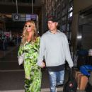 Paris Hilton and Chris Zylka are seen at LAX.NON EXCLUSIVE June 08, 2018