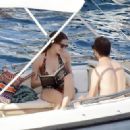 Bee Shaffer – In a bikini and out in Portofino - 454 x 322