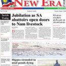 English-language mass media in Namibia