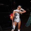 Charly Jordan – Attend Heidi Klum’s 22nd Annual Halloween Party in New York - 454 x 681