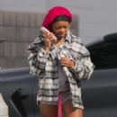 Skai Jackson – Out in Los Angeles - 454 x 507