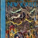 Reginald Marsh - The New Yorker Magazine Cover [United States] (27 April 1935)