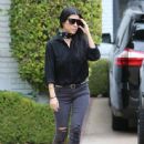 Kourtney Kardashian: takes her son Reign to a music class in Beverly Hills