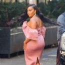 Angela Simmons – Leaving the Tamron Hall show in New York - 454 x 681