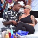 Amber Rose and Terrence Ross Attend a Day Party in Atlanta, Georgia - May 29, 2016