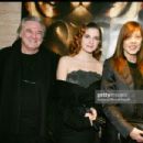Cécile Cassel with Serge and Christine Ulliel, the parents of Gaspard Ulliel at the premiere of 