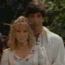 Olivia d'Abo and David Schwimmer