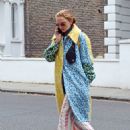 Lily Cole – Struts her stuff out in London’s Notting Hill - 454 x 683