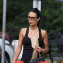Jordana Brewster – Shows her wedding ring while shopping in Montecito
