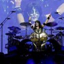 Eric Singer of Kiss performs onstage at Staples Center on March 04, 2020 in Los Angeles, California - 454 x 303