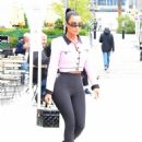 Kim Kardashian – Rocks in pink in New York