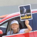Frances Fisher – Pictured at the SAG Strike in Hollywood - 454 x 529