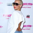 Amber Rose at Perez Hilton's tenth anniversary party in Hollywood, California - September 20, 2014 - 454 x 677