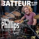 Simon Phillips - Batteur Magazine Cover [France] (January 2023)