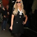 Paris Hilton – Seen at ‘Live With Kelly and Mark’ in New York