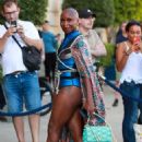 Cynthia Erivo – Seen after LV show in Paris - 454 x 681