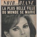 Raquel Welch - Noir et Blanc Magazine Cover [France] (16 February 1967)