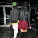 Amber Rose and Wiz Khalifa at the Jay Z Concert at the Staples Center in Los Angeles, California - December 9, 2013 - 454 x 583