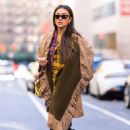 Shay Mitchell – is seen in the Financial District in New York City