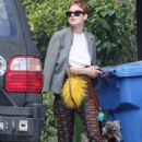 Tallulah Willis – Seen while out with her sister Scout in los Angeles - 454 x 681