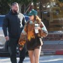 Hailey Bieber – With Justine Skye and Lori Harvey seen in West Hollywood
