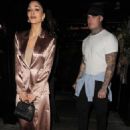 Nicole Scherzinger – With Thom Evans and MIC Stars Ollie and Gareth Locke at The Chiltern Firehouse - 454 x 634