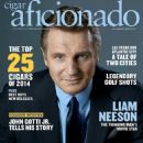 Liam Neeson - Cigar Aficionado Magazine Cover [United States] (January 2015)